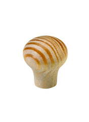 Hettich Pine Wood Furniture Knob 2.2cm