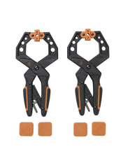 Ratcheting Bar Clamp Gr50 50 x 60mm 2Pcs