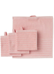 Wash Cloth Light Pink Pack Of 4
