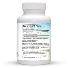 Cloves Dietary Supplement 500mg - 102 Tapioca Capsules