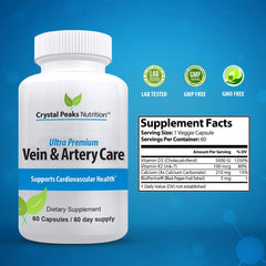 Ultra Premium Vein And Artery Supplement - 60 Capsules