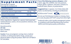 Calcium D-Glucarate 500mg Liver Supplement - 90 Capsules