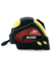 Retractable Measuring Tape 800cm Black Yellow