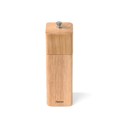 Fissman Kitchen Accessory Square Salt & Pepper Mill 16.5Ã—5 ?? (Rubber Wood Body With Ceramic Grinder)