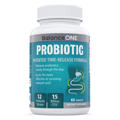 Probiotic Gut Health And Immunity Support Dietary Supplement - 60 Capsules