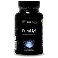 PuraLiyf An Explosion Of Micro-Flora Dietary Supplement - 180 Capsules