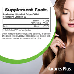 Dietary Supplement Biotin 90 Tablets