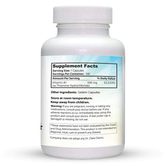 Vitamin B1 Dietary Supplement 500mg - 100 Capsules