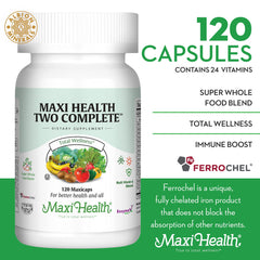 Two Complete Dietary Supplement - 120 Capsules