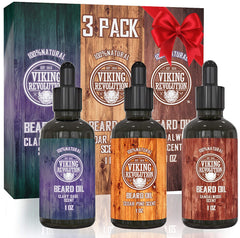3-Piece Beard Oil Conditioner Set 3 x 30ml