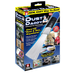 Universal Vacuum Cleaning Brush Blue/Black/White 7.8 x 3.3 x 1.9inch - Telemall UAE