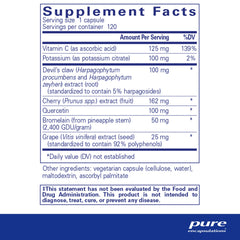 Uric Acid Formula Dietary Supplement - 120 Capsules