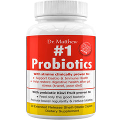 Probiotics Dietary Supplement - 30 Caplets
