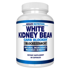 White Bean Extract Dietary Supplement - 60 Capsules