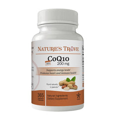 CoQ10 200mg - 365 Vegetarian Capsules