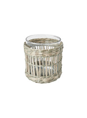Tea Light Holder Handmade Sedge