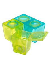 Weaning Pots Large 6 Plus Months Blue-Green BM303BG