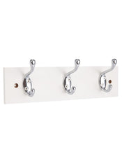 Hettich Wooden Coatrack Lacquered White