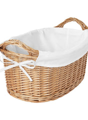 Laundry Basket Handmade Willow 40l