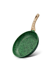 Malachite Induction Aluminum Frying Pan 24cm