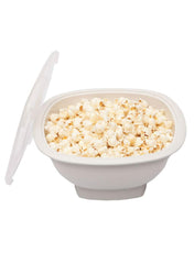 Microwave Popcorn Popper 25 4 x 15 2 x 25 4, White