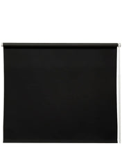 Block Out Roller Blind Black 180X195Cm