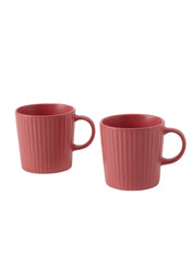 Tea Mug Dark Pink 2 Pack