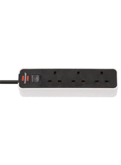 Brennenstuhl Ecolor 3 Way Extension Socket 3m