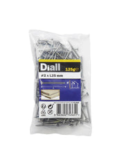 Diall Carbon Steel Annular Ring Nail Pack 2 x 25mm