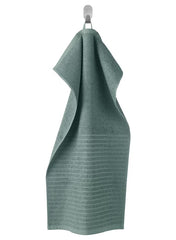 Hand Towel Grey Turquoise