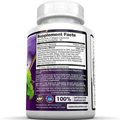 Resveratrol 1200Mg - 60 Capsules