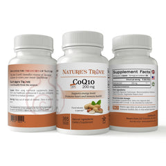 CoQ10 200mg - 365 Vegetarian Capsules