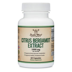 Citrus Bergamot 500 mg Dietary Supplement 60 Capsules