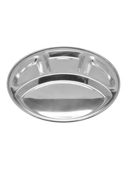 Stainless Steel Partitioned Tray 32Cm