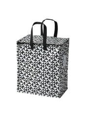 Bagpack Black White 40X25X47 Cm