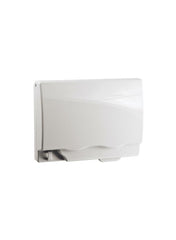 Electric Clear Full Time Weatherproof 2 Gang Socket Cover 16.35 x 13.18 x 5cm