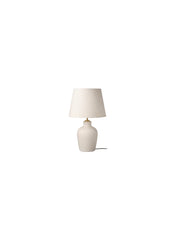 Table Lamp Off White Ceramic Beige