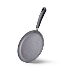 Fissman Kitchen Cookware Crepe Pan Grey Stone 23Ã—2 cm (Aluminum With Non-Stick Coating)