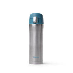 Fissman Outdoor Double Wall Vacuum Travel Mug 420 ml Dark Green (Stainless Steel)