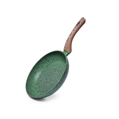 Fissman Kitchen Cookware Frying Pan Malachite 24Ã—4.9 cm (Aluminum With Non-Stick Coating)