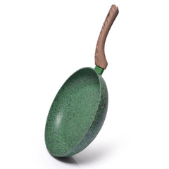 Fissman Kitchen Cookware Frying Pan Malachite 28Ã—5.4 cm (Aluminum With Non-Stick Coating)