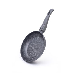 Fissman Kitchen Cookware Frying Pan Rock Stone 20Ã—4.5 cm With Detachable Handle (Aluminum With Non-Stick Coating)