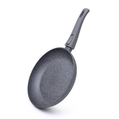 Fissman Kitchen Cookware Frying Pan Rock Stone 28Ã—5.4 cm With Detachable Handle (Aluminum With Non-Stick Coating)