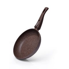 Fissman Kitchen Cookware Frying Pan Smoky Stone 20Ã—4.5 cm With Detachable Handle (Aluminum With Non-Stick Coating)