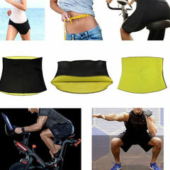 NEOPRENE STOMACH SLIMMING HOT EXERCISE BELT FAT BURNER WAIST BODY SHAPER WORKOUT GYM FITNESS RUNNING