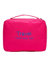 Goldedge Waterproof Toiletry Bag Rose Pink