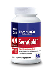 Serra Gold High Potency Serrapeptase 60 Capsules