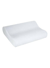 Rectangular Memory Foam Pillow White