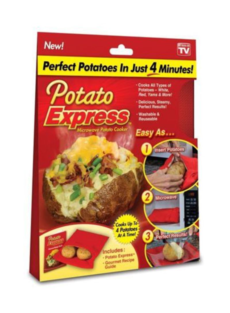 Potato Express Microwave Bag Red Standard - Telemall UAE