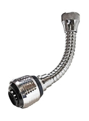 Turbo Flex 360 Instant Hands Free Faucet Swivel Spray Sink Hose Silver 100g - Telemall UAE